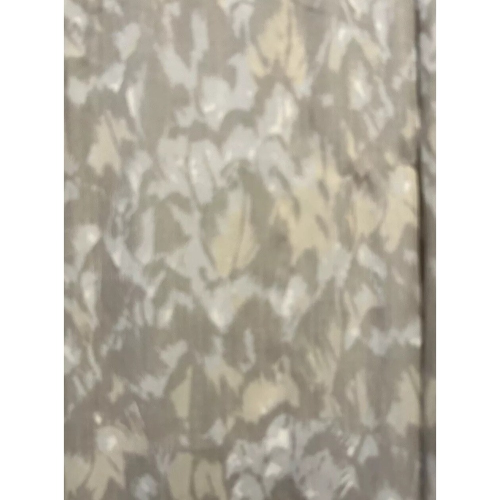 Soft Surroundings Grey Abstract Floral Maxi Skirt Lined Elastic Waist Petite L - Picture 2 of 8